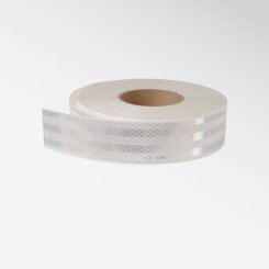 5 CM X 45,7 MTS LARGO. PRECIO POR METRO. CINTA REFLECTIVA BLANCA